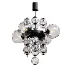 Modern_Tiered_Smoky_Glass_Bubble_Chandelier - Thumbnail 2