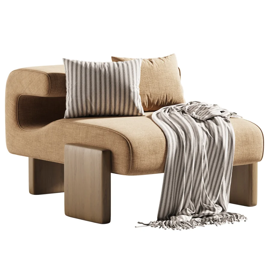 Loveseat Armchair Image 1