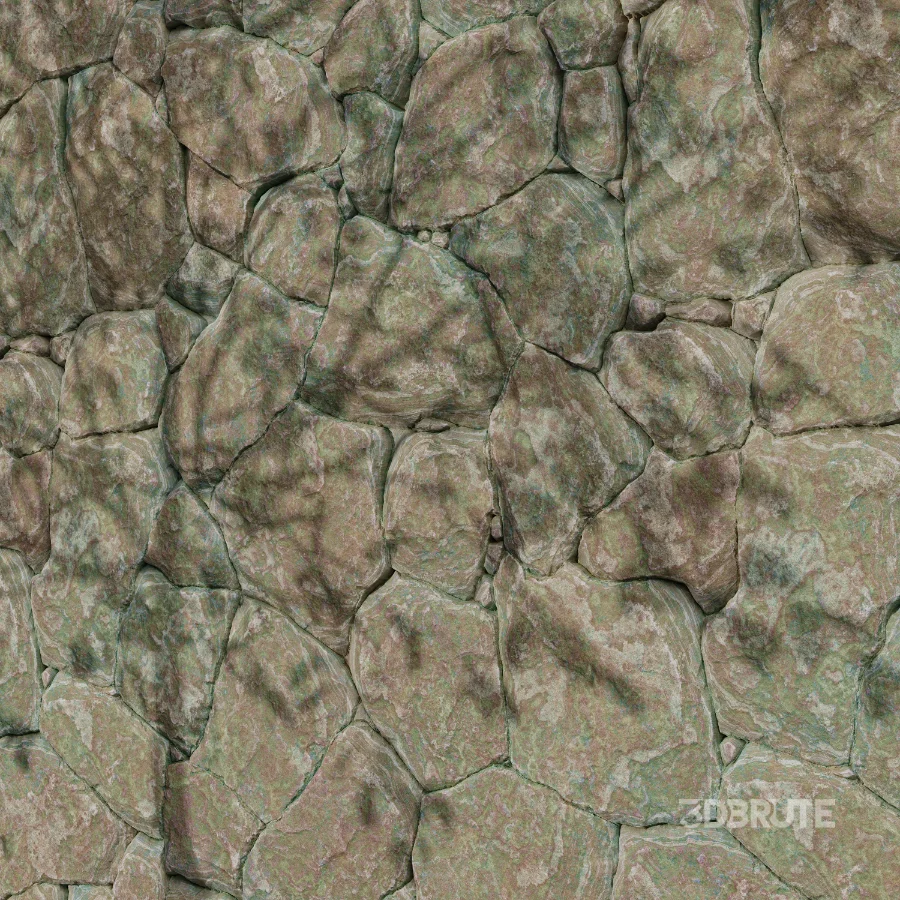 Stone Wall 44 (Seamless) Image 6