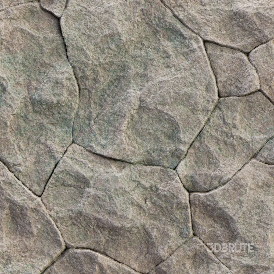 Stone Wall 51-01 (Seamless) Image 5