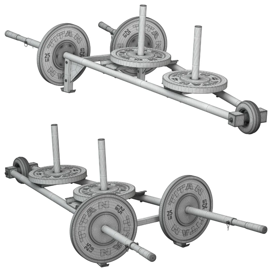 Plate Loaded Weighted Wheelbarrow Image 7