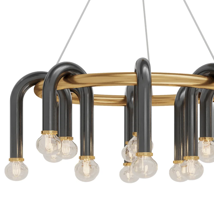 Whit Chandelier Image 3