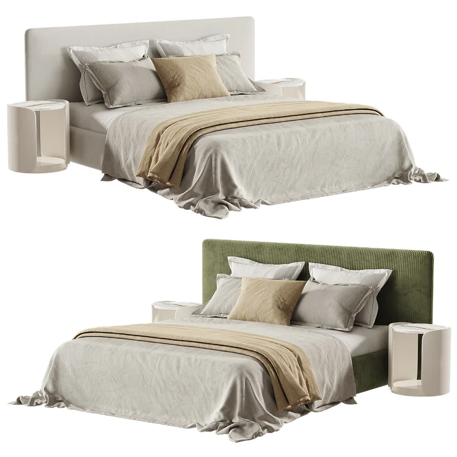 Modern Double Bed 11 Image 1