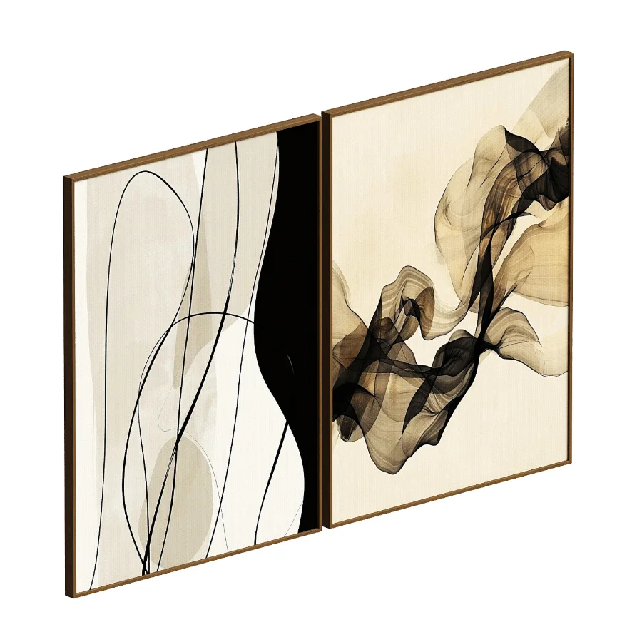 Ethereal Flow and Infinite Line Frame Image 3