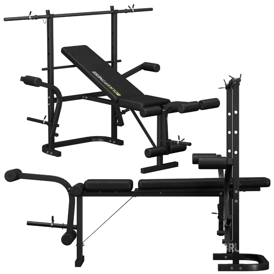 Duke Fitness Dumbbell Bench Set Image 6