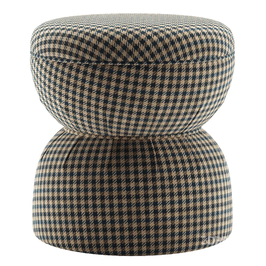 Tomlin Hourglass Ottoman Image 5