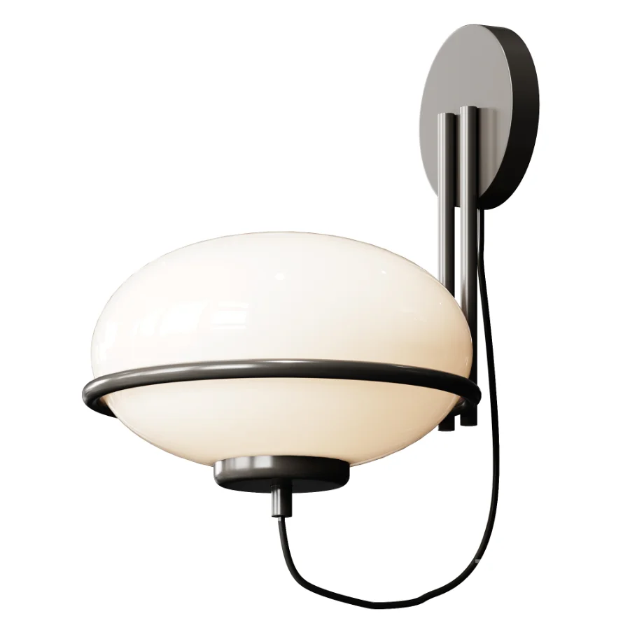 Piper Wall Light in Chrome Image 2