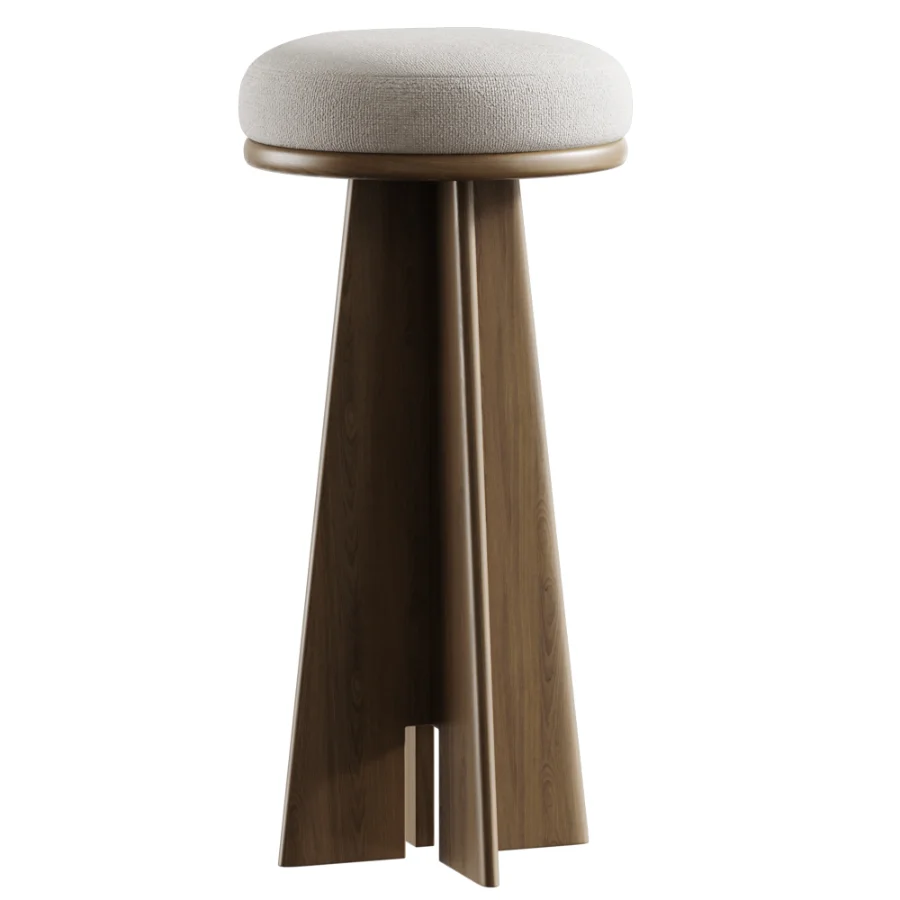 Half Bar Stool Kuru Image 3