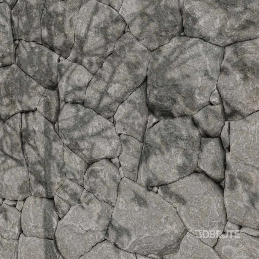 Stone Wall 43 (Seamless) Image 5
