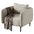 Noir Creme Armchair - Thumbnail 2