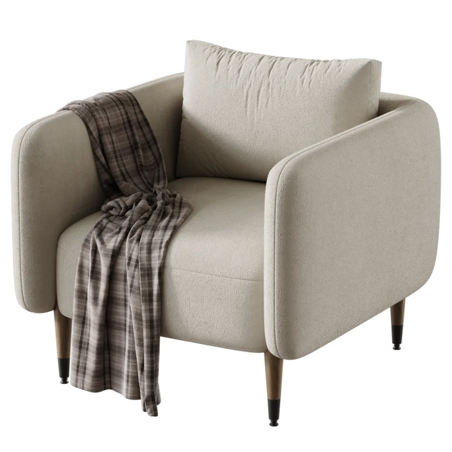 Noir Creme Armchair Image 2