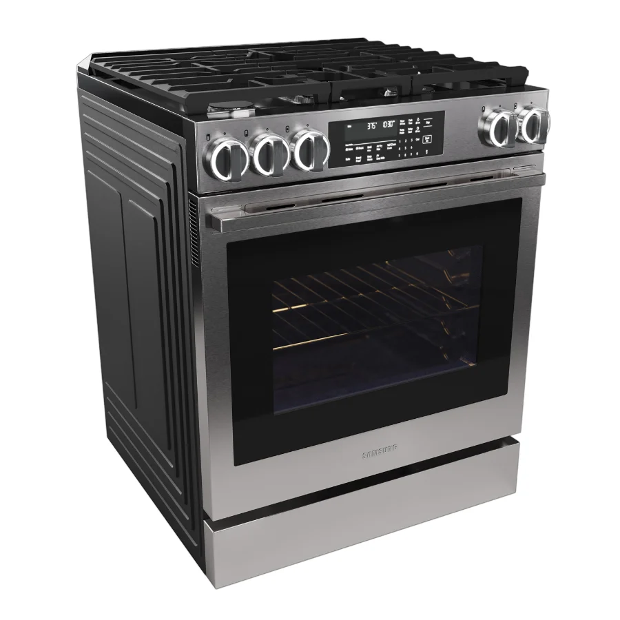 Samsung Cooker Bespoke Slide-In Gas Range Image 1