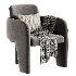 City Vegan Leather Dining Chair - Thumbnail 2