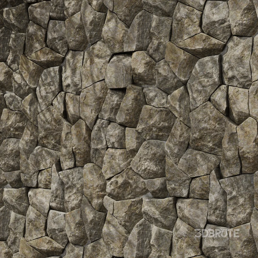 Stone Wall 38 (Seamless) Image 3