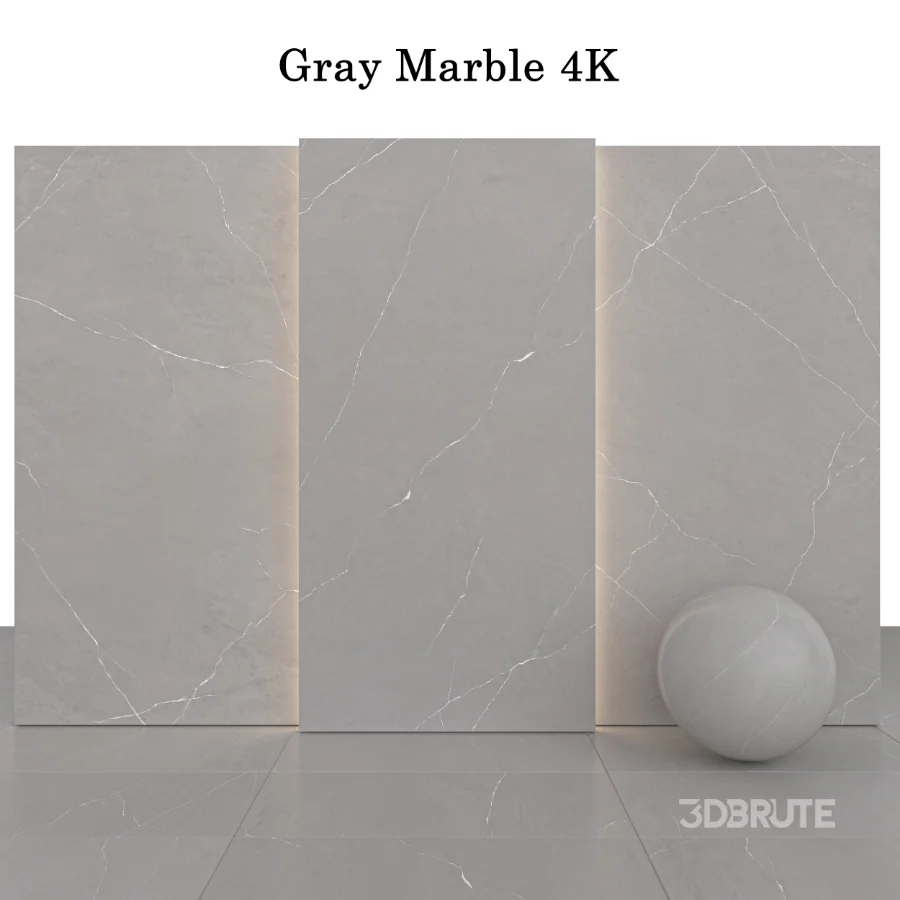 Stone 152 (Statuario Extra, Calacatta, Alpi, Gray) Image 5
