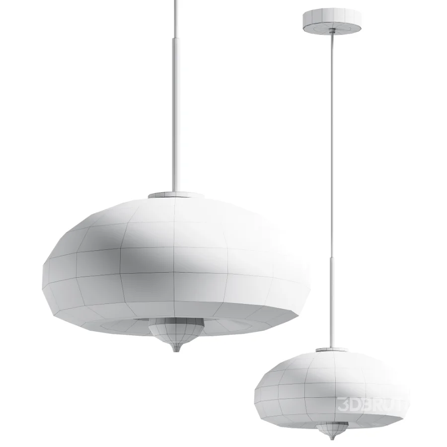 Modern Cognac Glass Pendant Light Image 4