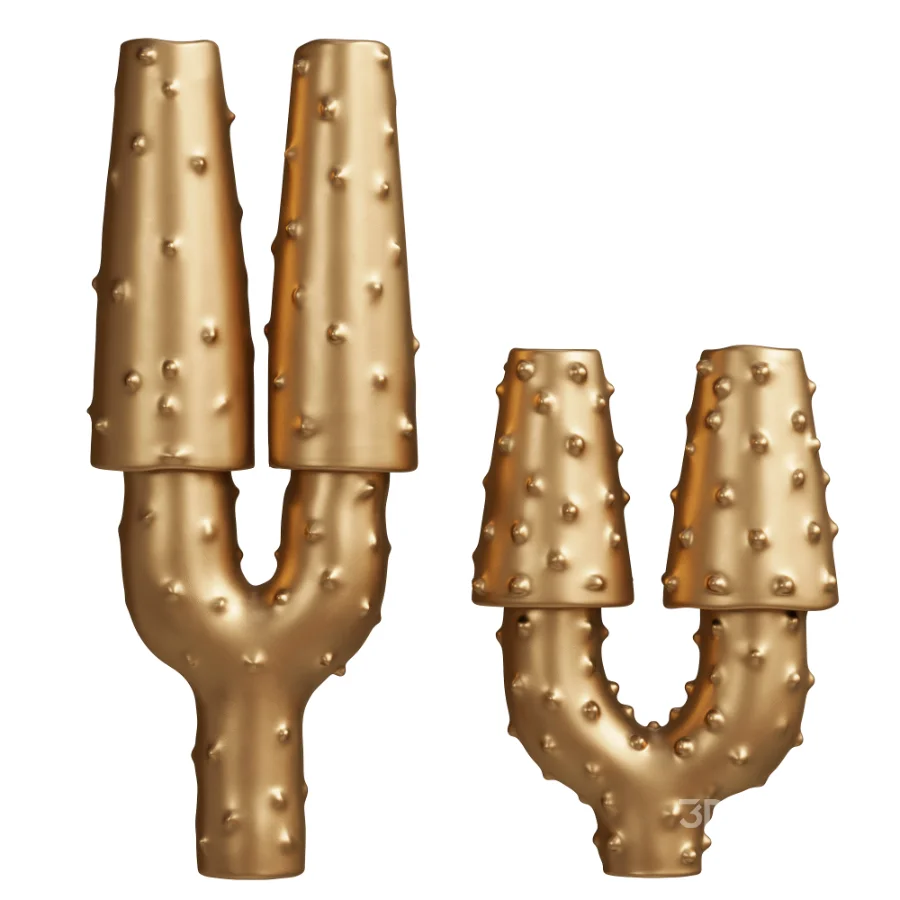 Cactus Floor Sculpture Set Image 3