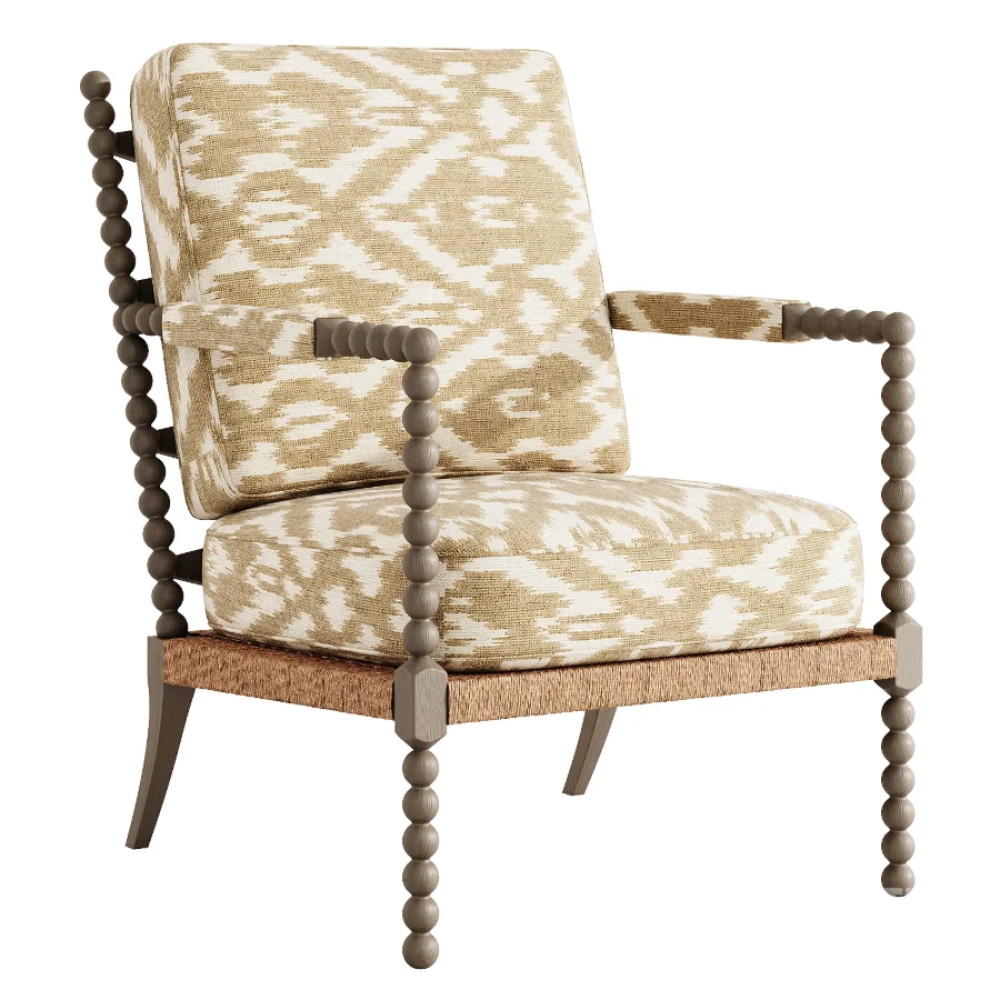 Jenny Lind Wood Accent Chair Image 2