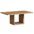 Marble and Wood Dining Table - Thumbnail 3