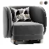 DOWNTON LUXURY ARMCHAIR - Thumbnail 1