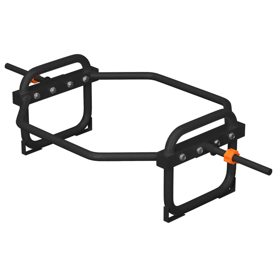 Mirafit Standard Black Trap Bar Image 4