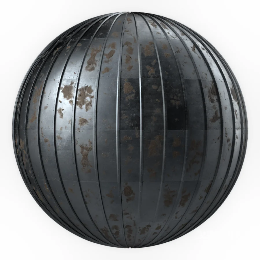 D248 Metal Roofing – Pbr 4k Seamless Image 6