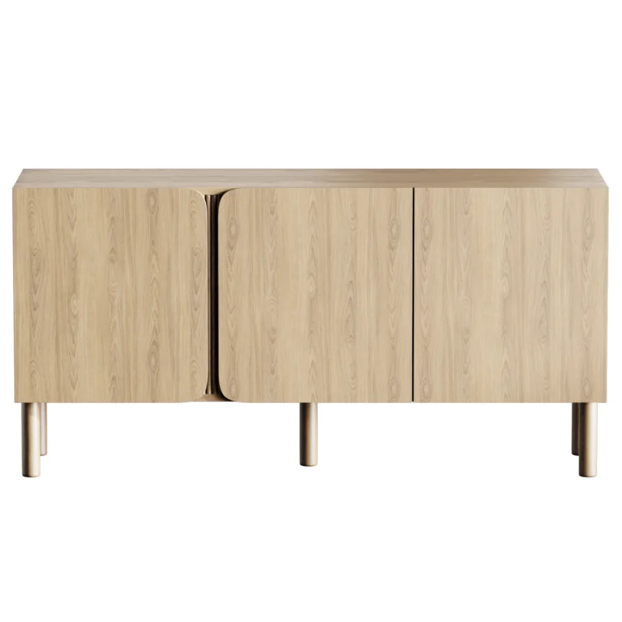 Greymouth Cabinet Natural Wood Image 3