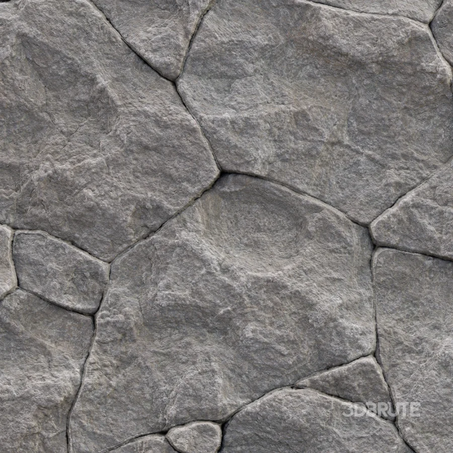 Stone Wall 51-01 (Seamless) Image 2