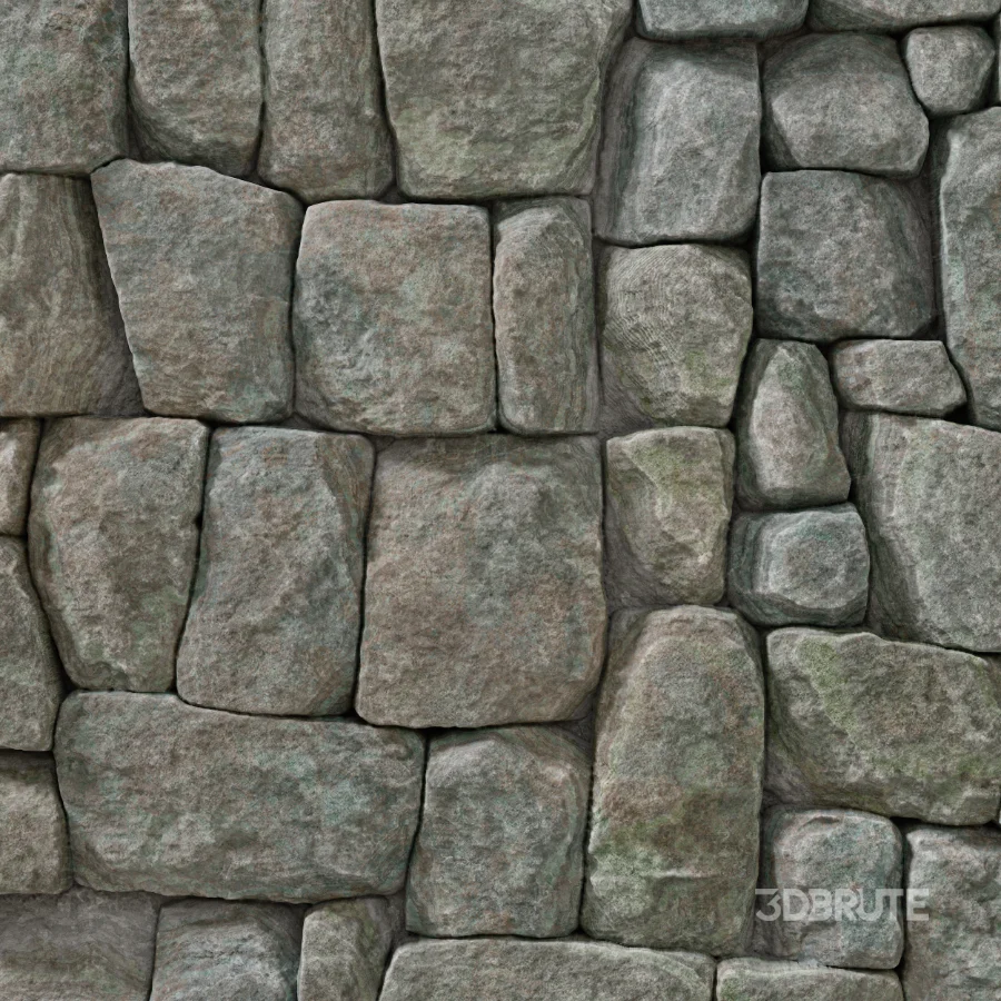 Stone Wall 33 (Seamless) Image 3