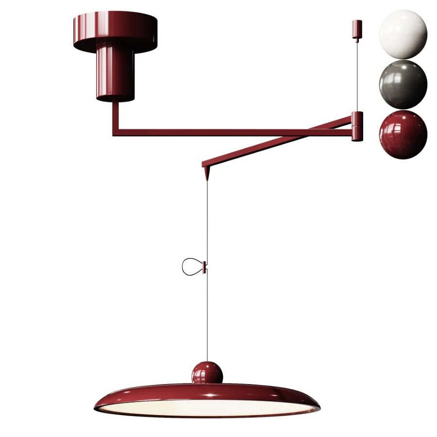 Swing Arm Pendant Light Image 1