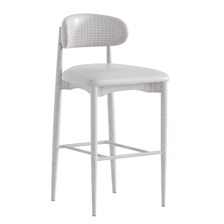 Bradley Bar Stool Natural Oak Image 6