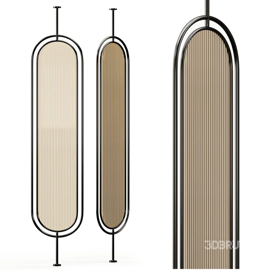 Living Room Glass Screen Divider Image 3