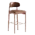 Bradley Bar Stool Natural Oak - Thumbnail 3