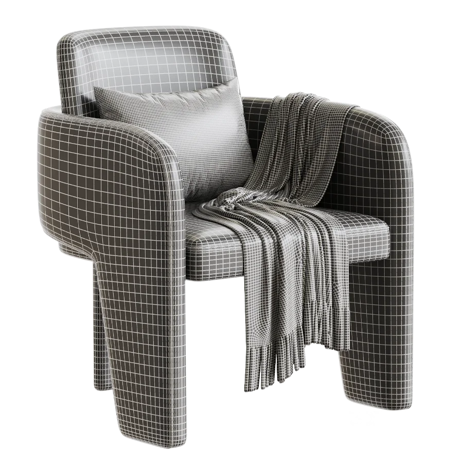 City Vegan Leather Dining Chair Image 7