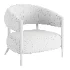 Santi Wood Accent Chair - Thumbnail 1