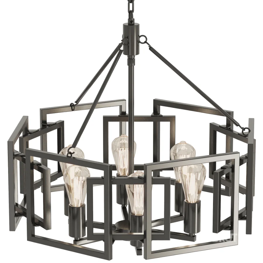 Drum Hollow Chandelier Image 4