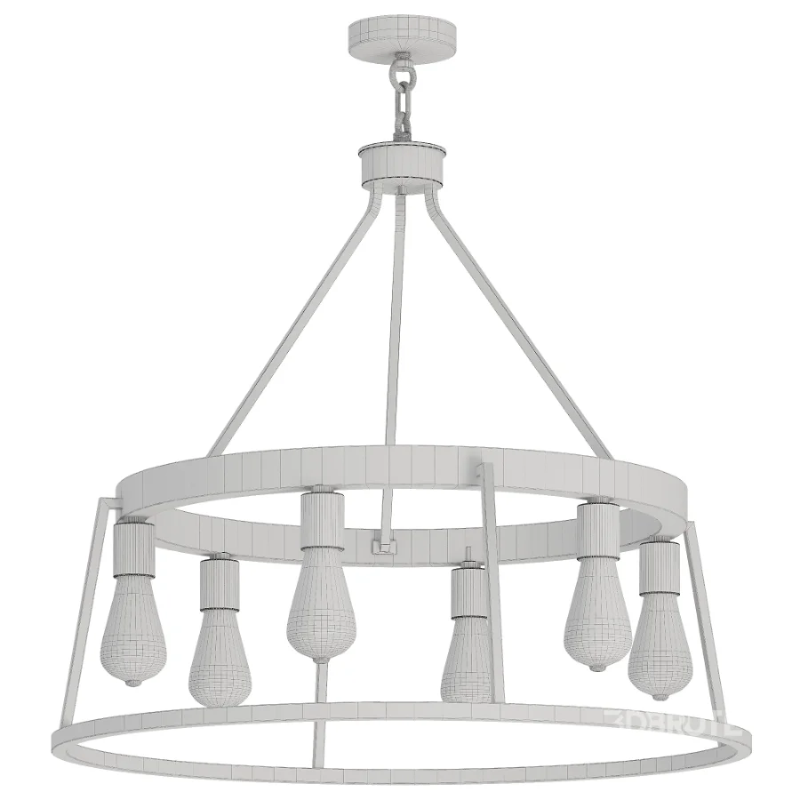Industrial Chandelier Image 4