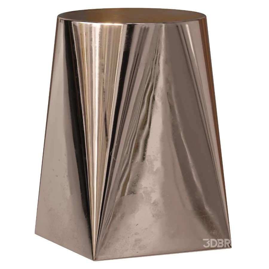 STAINLESS STEEL SIDE TABLE Image 3