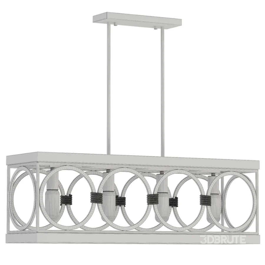 Rectangular Hanging Light Image 3