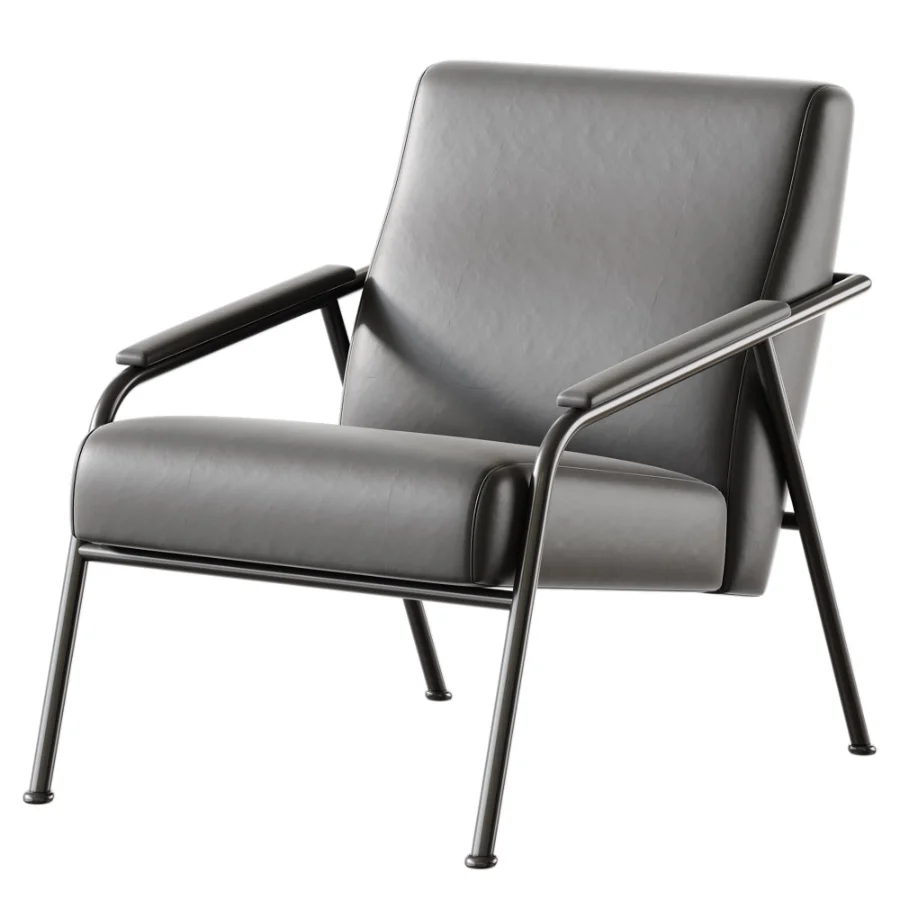 27 Wide Polyester Armchair Image 3