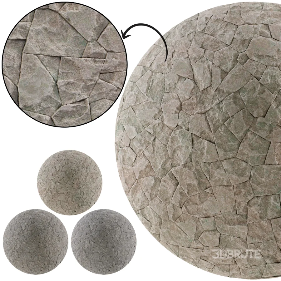 Stone Wall 50 (Seamless) Image 1