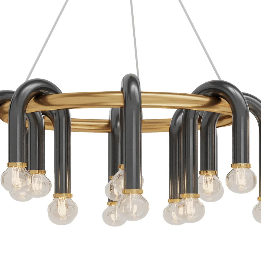 Whit Chandelier Image 5