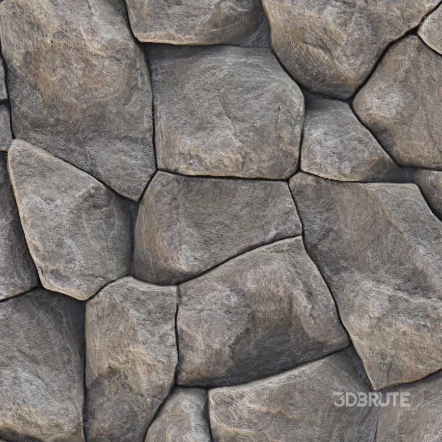 Stone Wall 35 (Seamless) Image 6