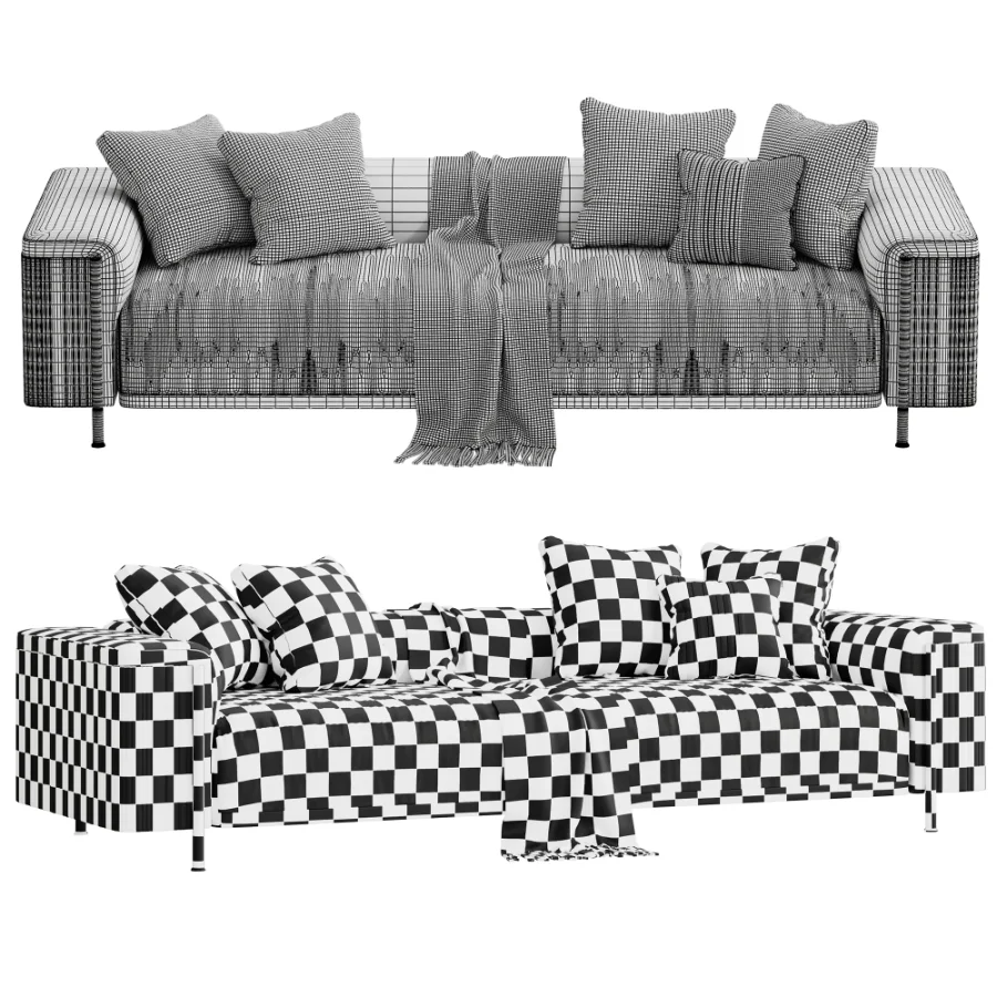 TRUSSARDI CASA Deven Sofa Image 2