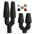 Cactus Floor Sculpture Set - Thumbnail 1