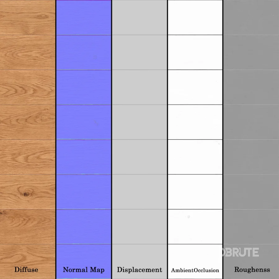 Wood Planks 06 (Seamless) Image 6
