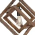 Handmade Wooden Chandelier - Thumbnail 4