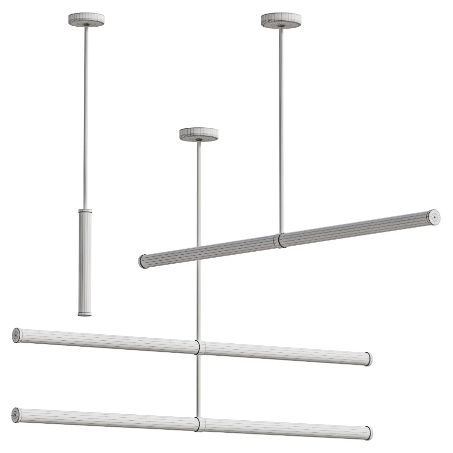 Turn Parallel Pendant Lamp Image 5