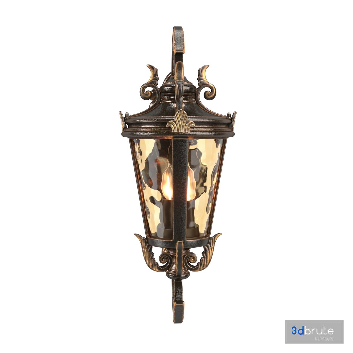 Marseille Rustic Industrial Outdoor Wall Light Image 6