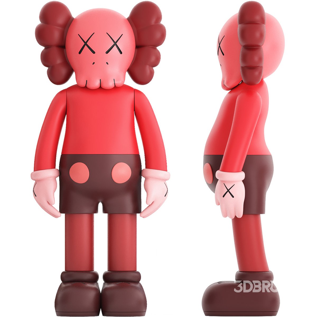KAWS コンパニオン フィギュア レッド
